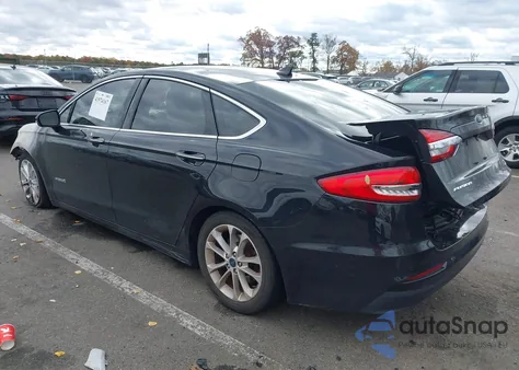 2019 Ford Fusion Hybrid Sel from USA, damaged, VIN 3FA6P0MU4KR139026